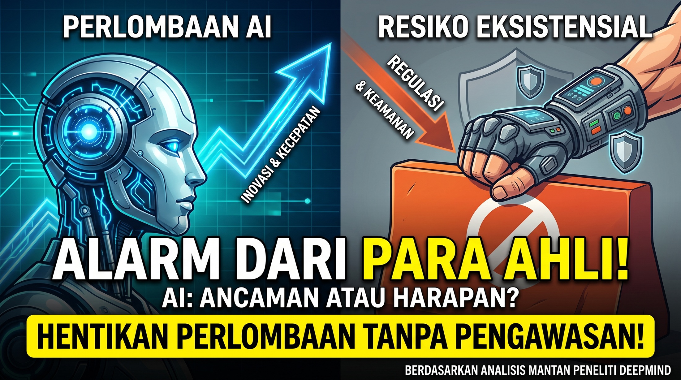 Alarm dari Para Ahli: Perlombaan Inovasi AI Tanpa Pengawasan Ketat Berisiko Mengancam Umat Manusia